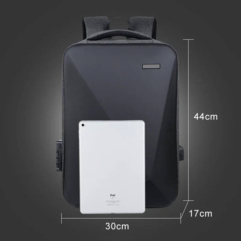 Unisex Laptop Backpack Business Bag Men Multifunctional Waterproof Backpack Unisex Anti-Theft Backpack USB Charging