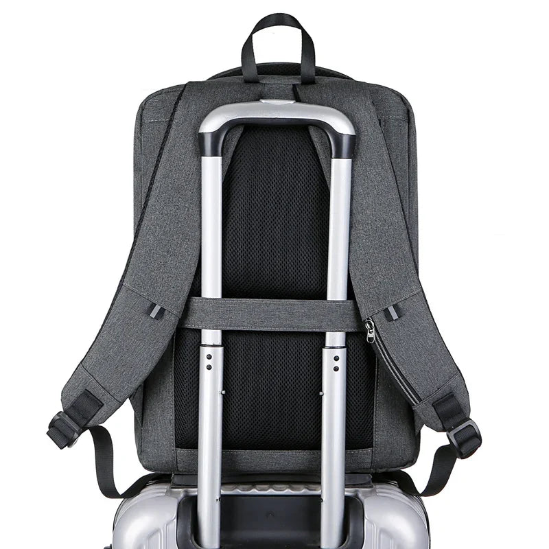 Unisex Laptop Backpack Business Bag Men Multifunctional Waterproof Backpack Unisex Anti-Theft Backpack USB Charging