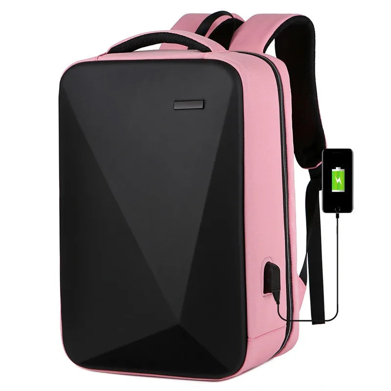 Unisex Laptop Backpack Business Bag Men Multifunctional Waterproof Backpack Unisex Anti-Theft Backpack USB Charging