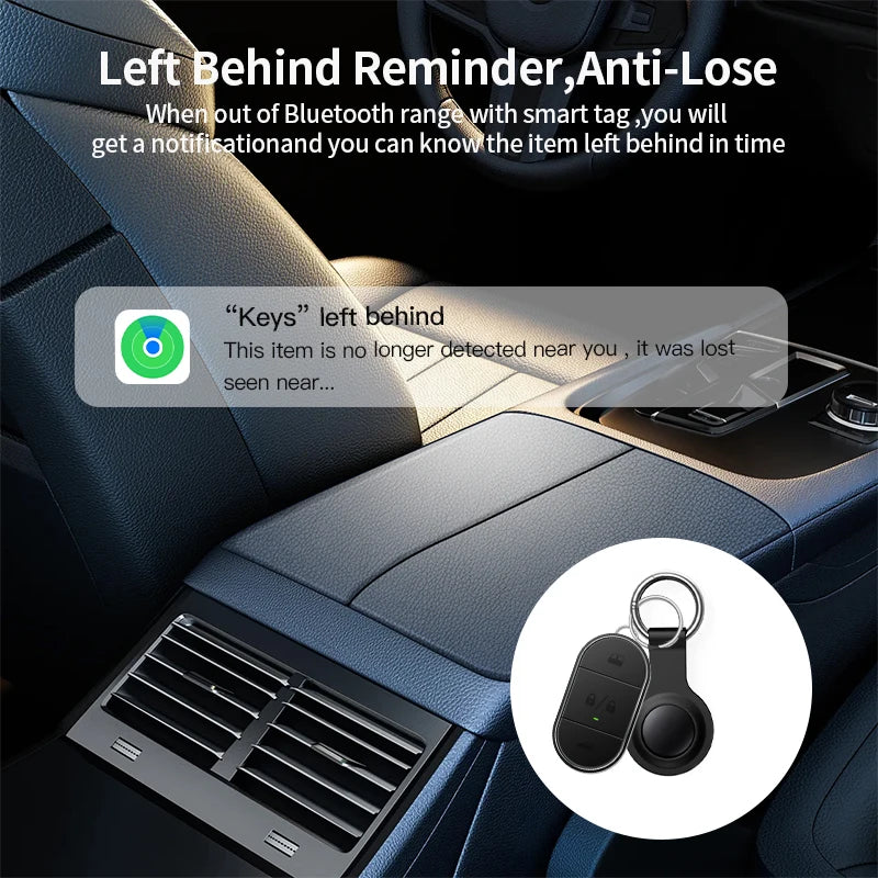 1/4 Pack Bluetooth GPS Tracker for Apple Find My Cars Anti-Lose Tracker Replacement for Airtag Car Keys Finder MFI Smart Tag