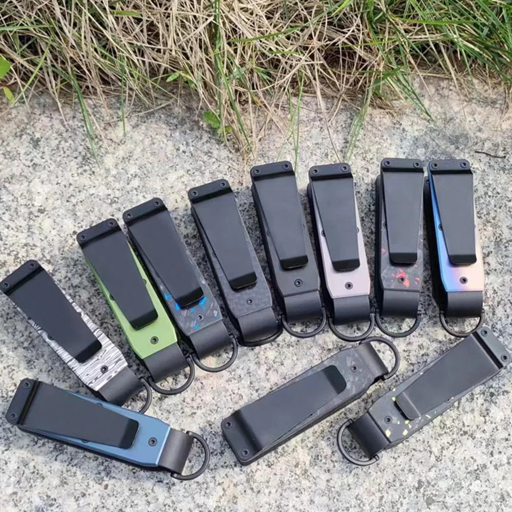 Key Organizer Compact Holder Metal Key Chain Minimalist Key Case Holder for Keychain Secures 2-6 Keys