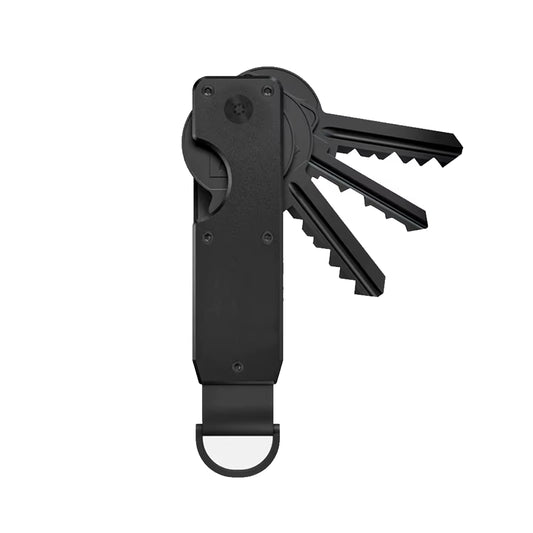 Key Organizer Compact Holder Metal Key Chain Minimalist Key Case Holder for Keychain Secures 2-6 Keys